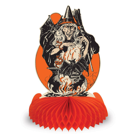 Vintage Halloween Honeycomb Centerpieces Set of 4 Quirks!