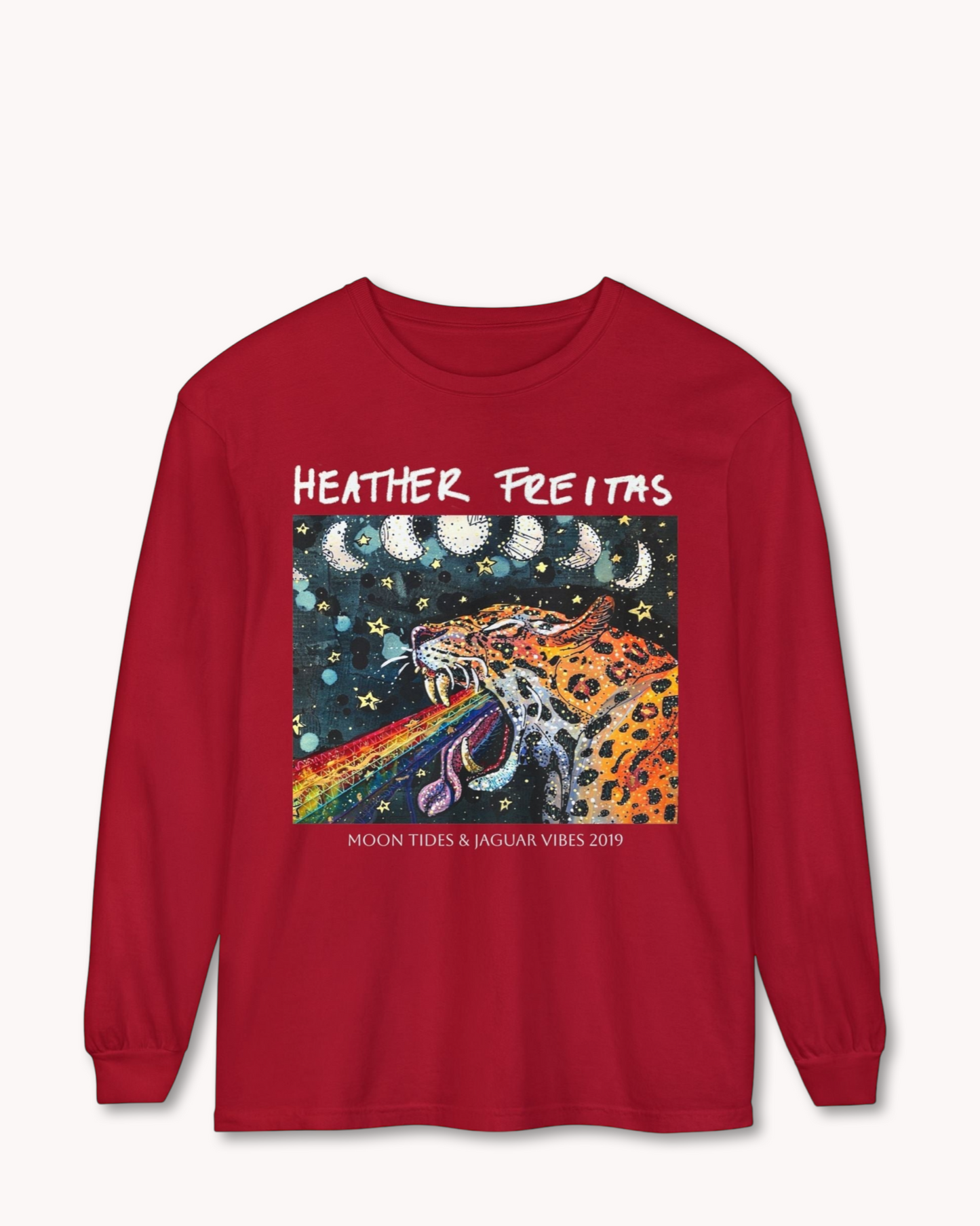 Moon Tides & Jaguar Vibes Long Sleeve T-Shirt
