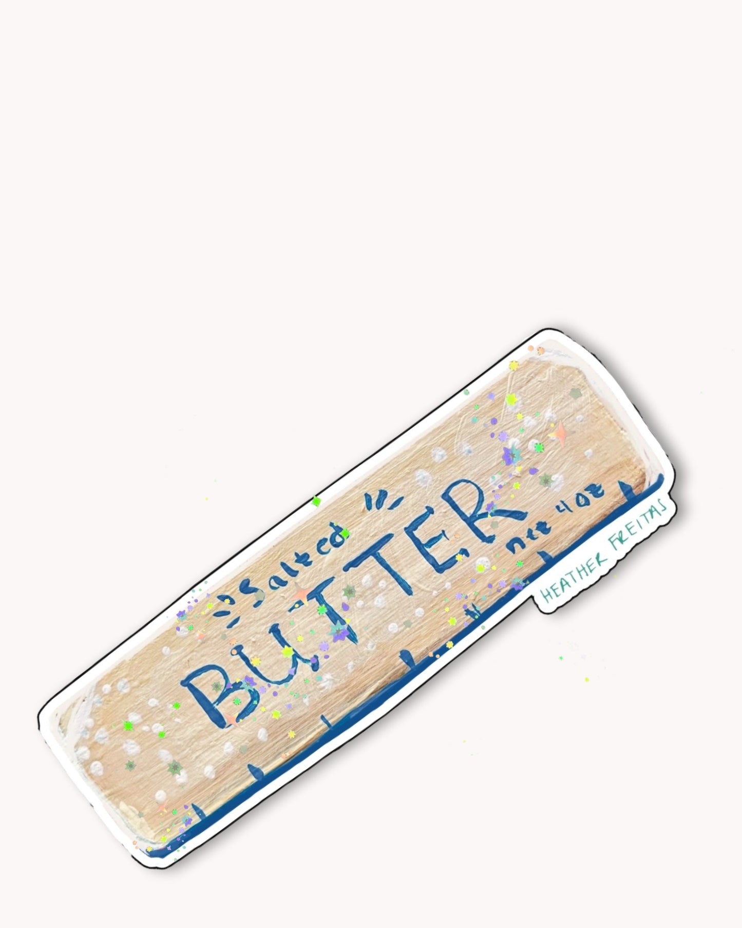 Butter Sticker