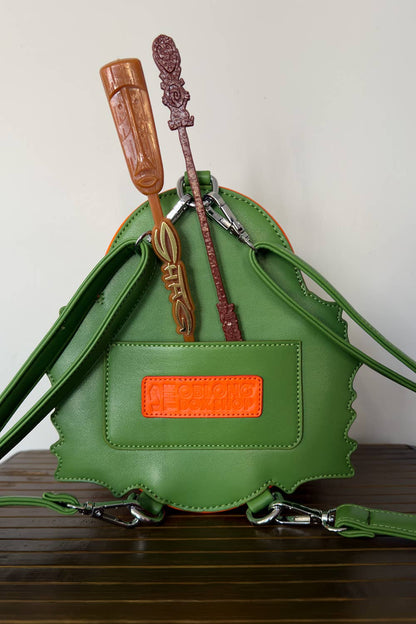 Swamp Creature Tiki Mug Backpack/Purse Quirks!