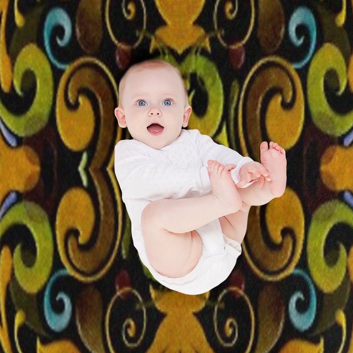 ABSTRACT-14.1 Throw Blanket