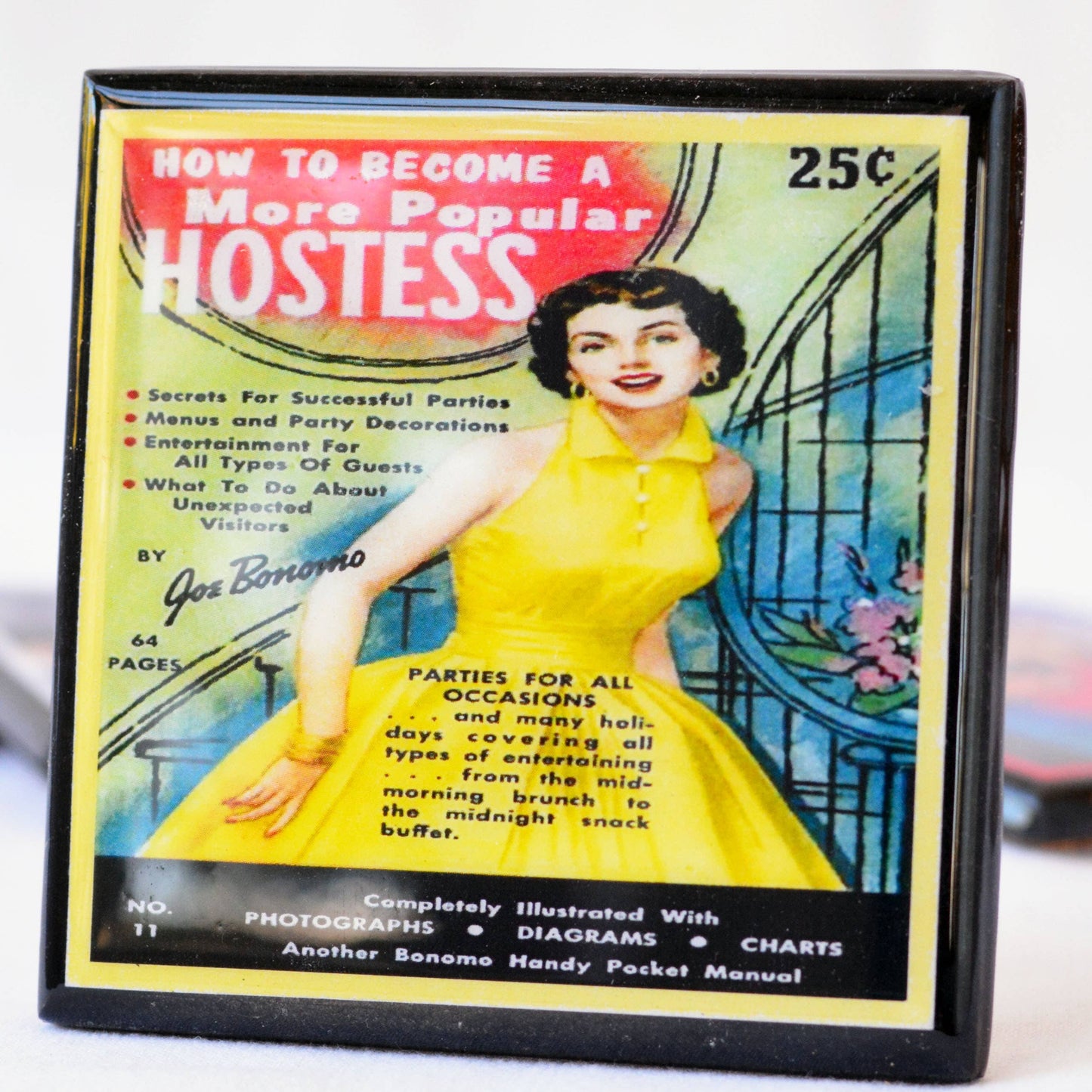 Funny, retro (and dubious) Advice for Women Coasters Quirks!