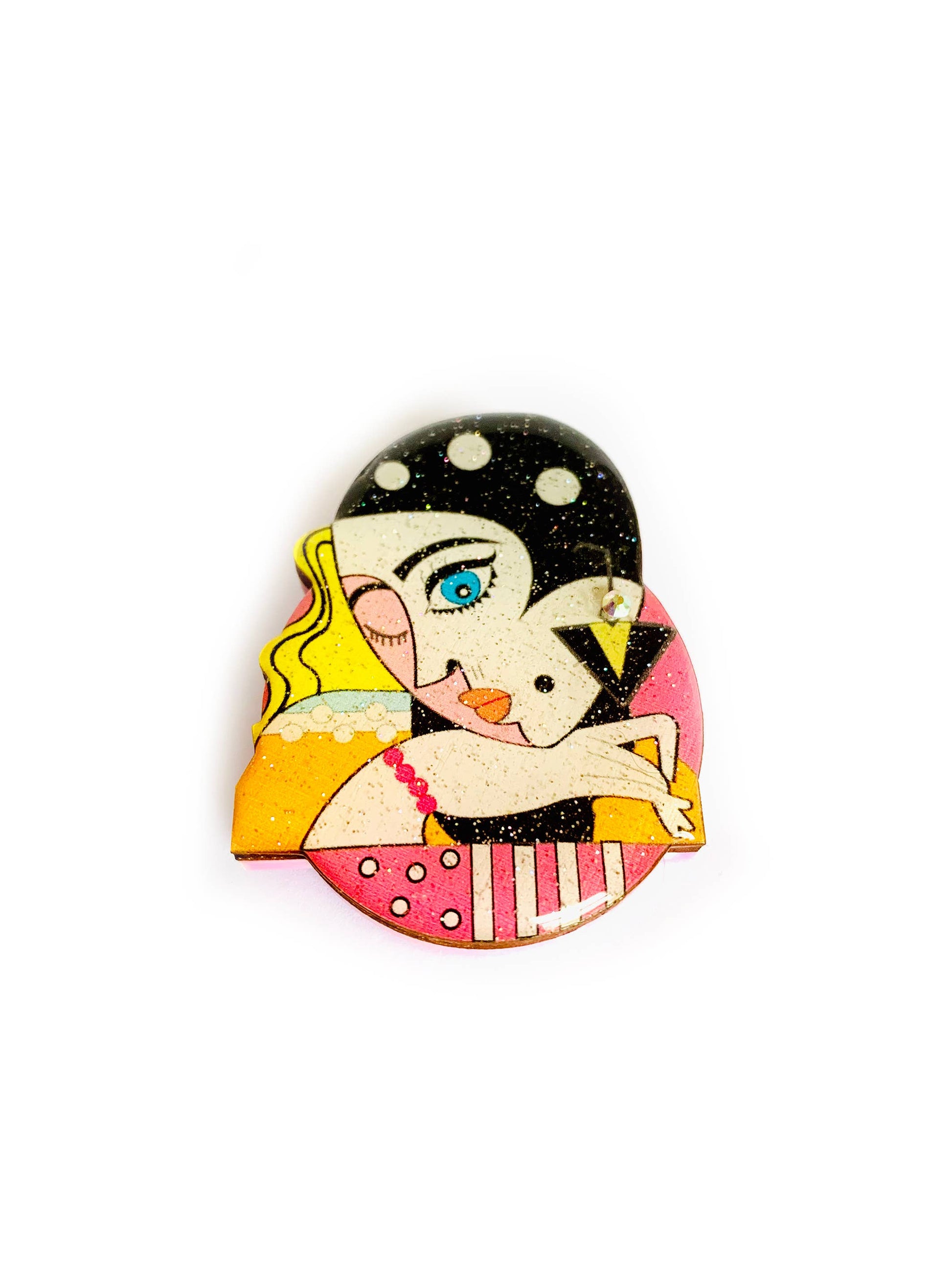 The Glamour Girl Brooch by Rosie Rose Parker Quirks!