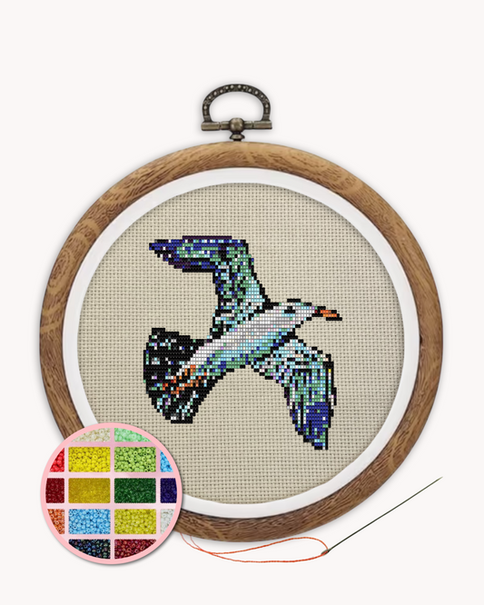 Seagull Beaded Art Kit ( L 5 inch )