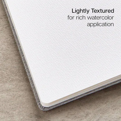 Hardcover Watercolor Paper Sketchbook - 8.5” x 8.5” - 24 Pages