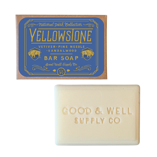 Yellowstone National Park Bar Soap Good & Well Supply Co.