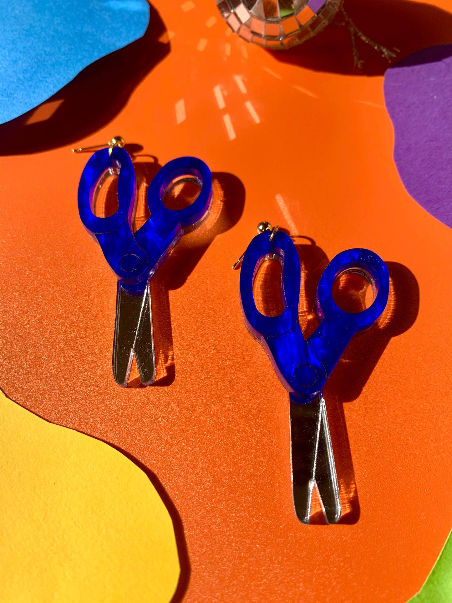 Scissors Acrylic Earrings Quirks!