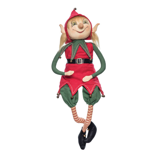 Razzle Elf Gathered Traditions Art Doll Quirks!