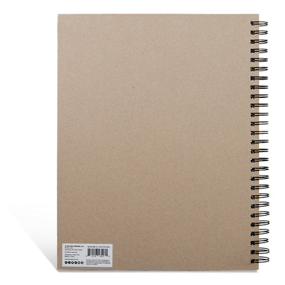 Mixed Media Sketchbook - Side Spiral - 11” x 14” - 60 Sheets