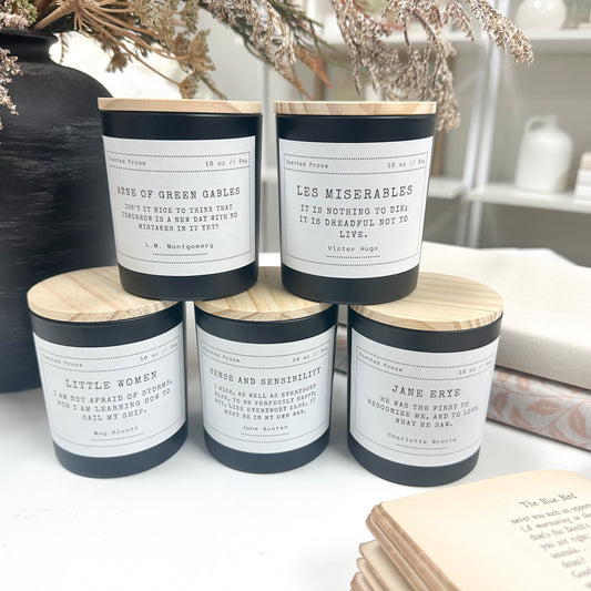 Book Lover Candle A House of Books