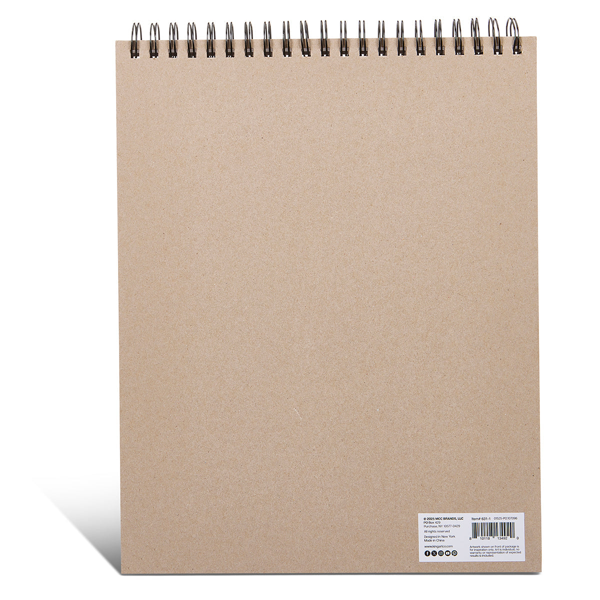 Sketch Paper Pad - Side Spiral - 11” x 14” - 100 Sheets