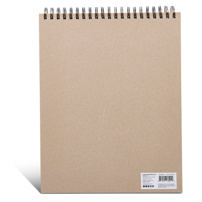 Sketch Paper Pad - Side Spiral - 11” x 14” - 100 Sheets