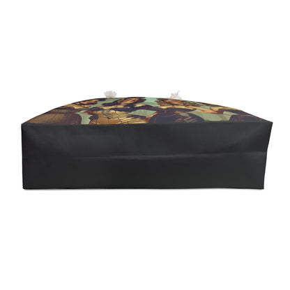 Spooky Beauties Retro Halloween Glamour Pin-Up Weekender Bag Rose Meow