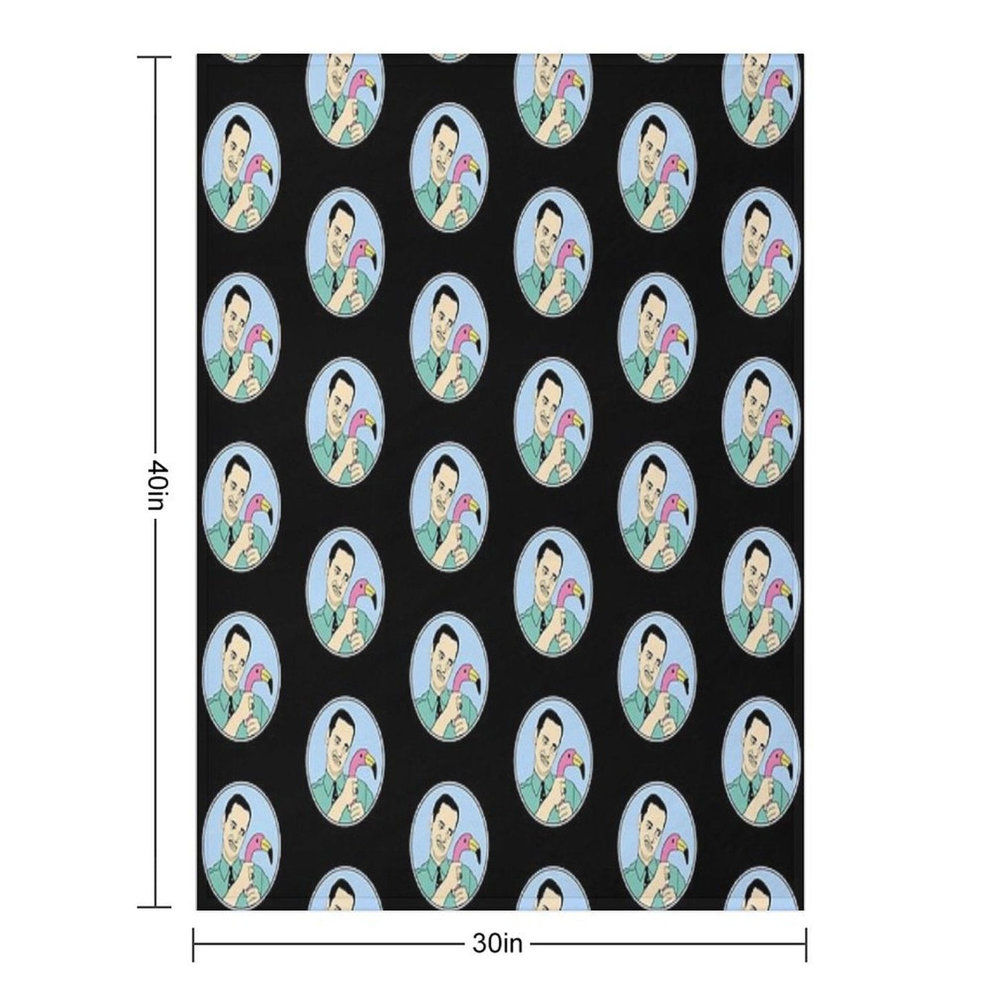 John Waters Throw Blanket