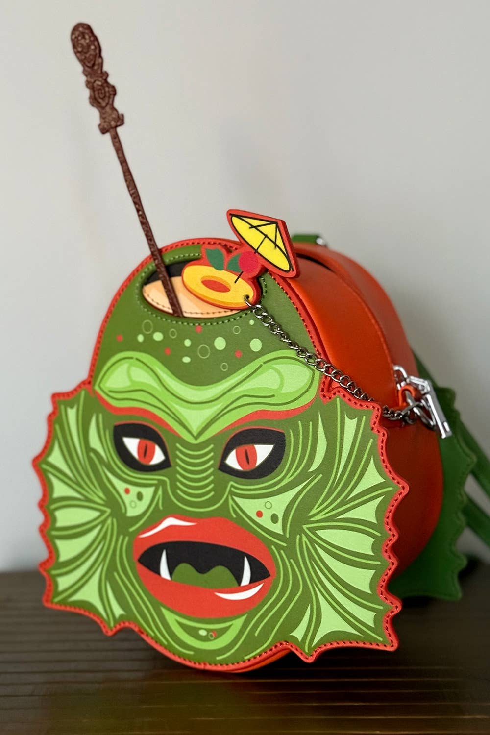 Swamp Creature Tiki Mug Backpack/Purse Quirks!