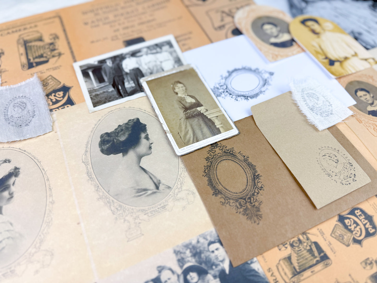 Portrait Ephemera Kit A House of Books