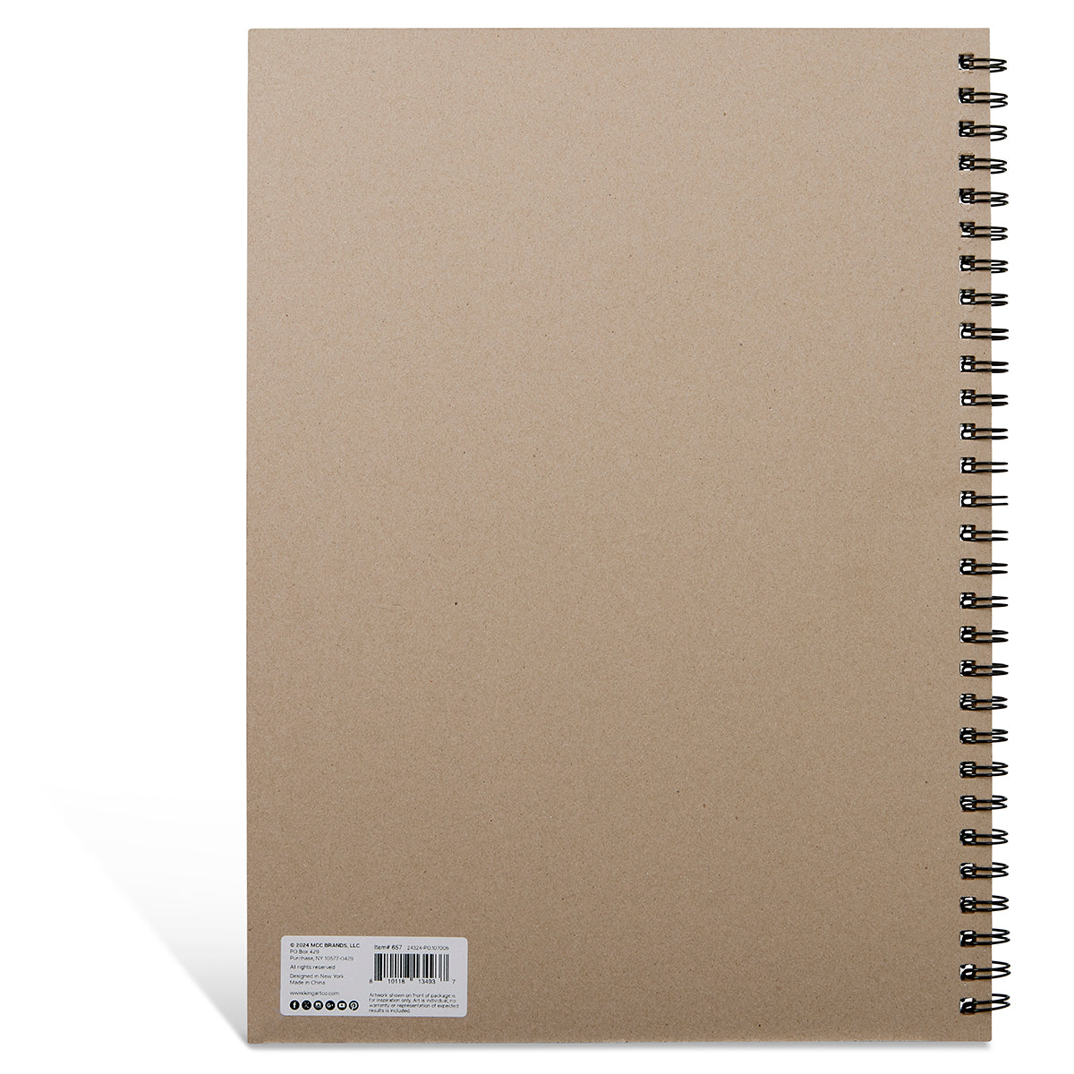 Watercolor Paper - Side Spiral - 11” x 15” - 20 Sheets