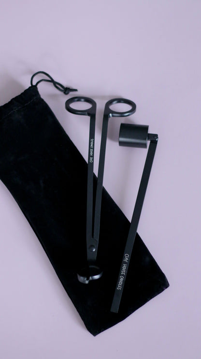 Candle Care Set- 3 Piece Trimmer & Snuffer Set
