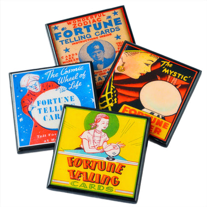 Fortune Telling Drink Coaster Set Quirks!