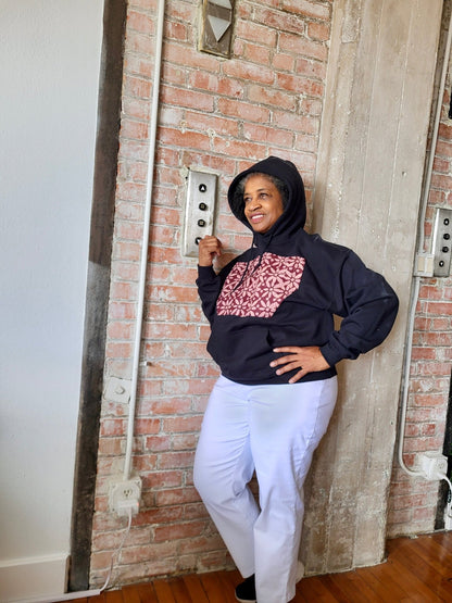Batik Unisex Hoodie - Creative Freedom Collective