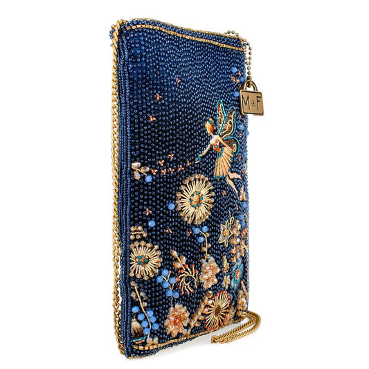 Fairy Dust and Floral Blue Beaded Crossbody Phone Bag Quirks!