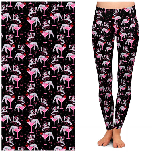 Cocktail Crush Leggings by Miss Fluff x Lipstick & Chrome TC2 Quirks!