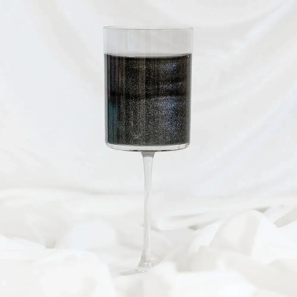 Black Cotton Candy Drink Glitter Bombs Quirks!