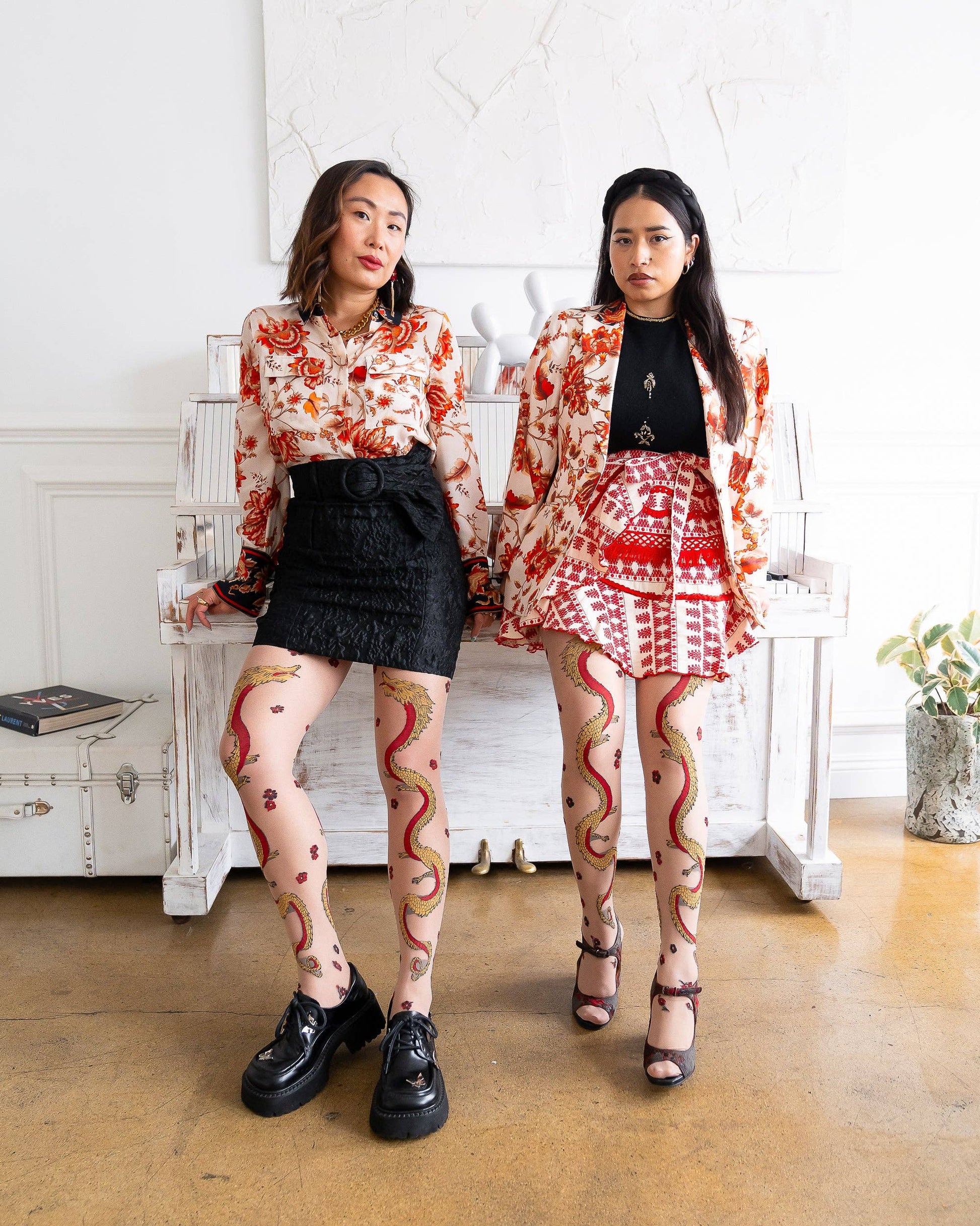 Year of the Dragon Sheer Tights Quirks!