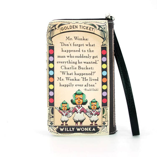 Charlie and the Chocolate Factory Book Wallet Wristlet Quirks!