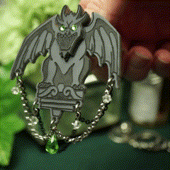 Gargoyle Brooch Quirks!
