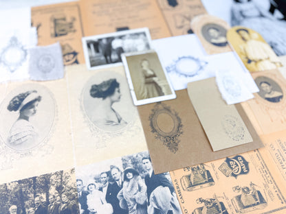 Portrait Ephemera Kit A House of Books