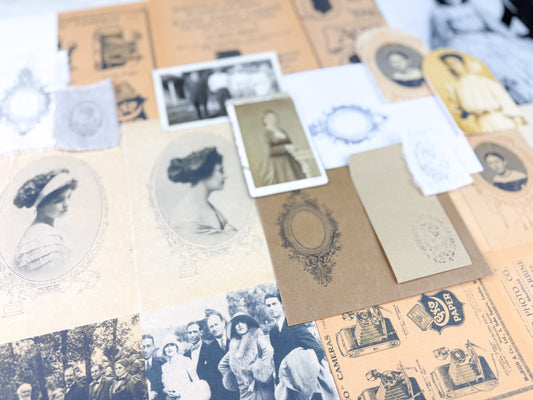 Portrait Ephemera Kit A House of Books