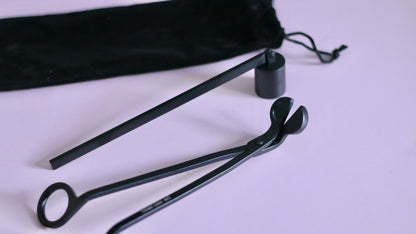 Candle Care Set- 3 Piece Trimmer & Snuffer Set