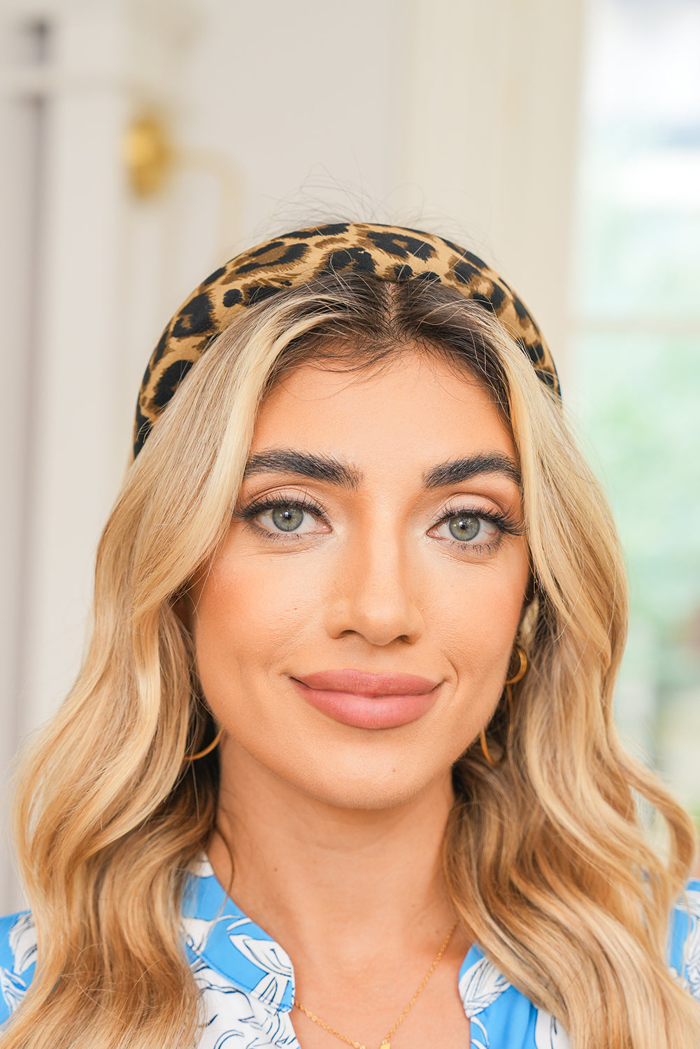 Thai Curry Leopard Print Headband