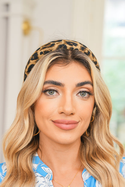 Thai Curry Leopard Print Headband