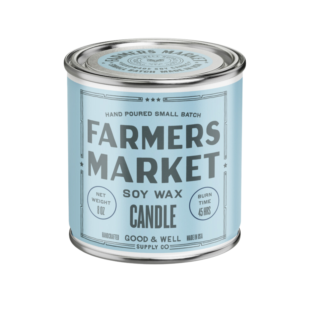 Farmers Market Happy Place Candle Good & Well Supply Co.