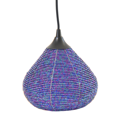 Blue LeGourde Pendant Light
