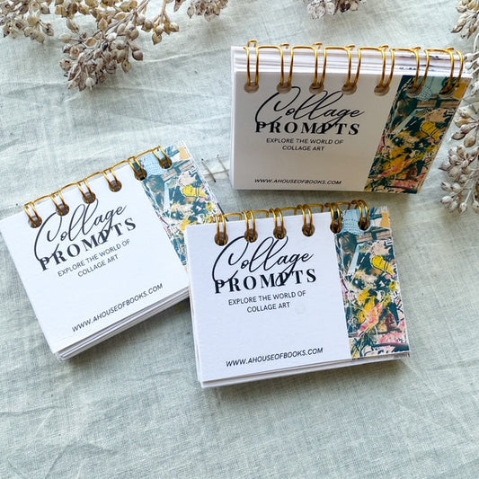 Collage Prompt Deck A House of Books