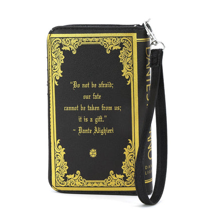 DANTE'S INFERNO BOOK WALLET IN VINYL Quirks!
