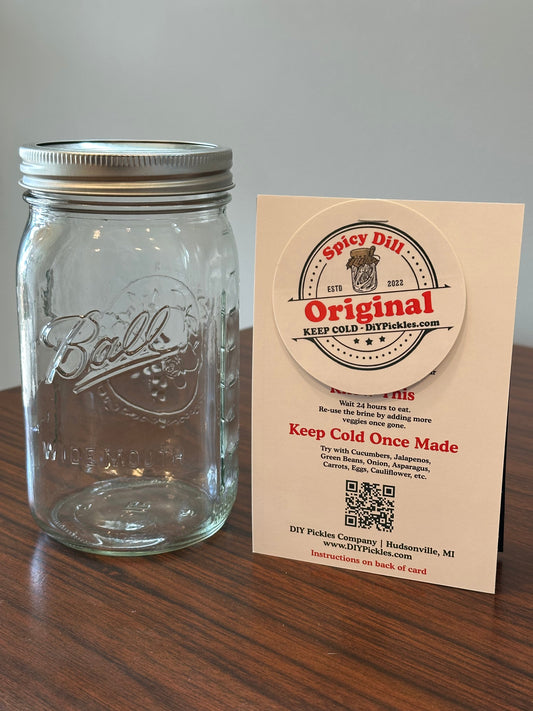 DIY Pickles Mason Jar Bundle