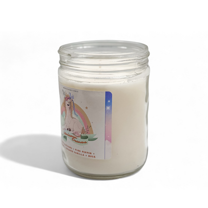 Unicorn Dreams – 7 oz Candle Moth to Flame Candles