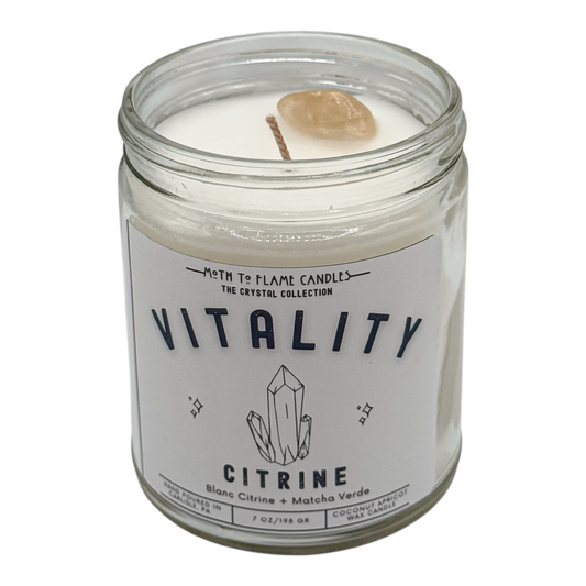 Vitality – 7 oz Candle Moth to Flame Candles
