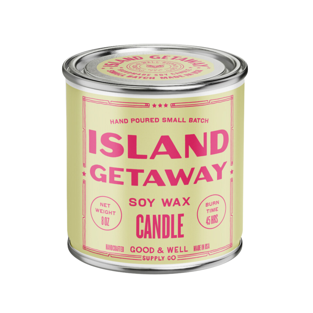 Island Getaway Happy Place Candle Good & Well Supply Co.