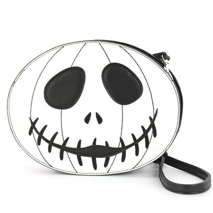 Glow in the Dark White Jack-O-Lantern Shoulder Bag Quirks!