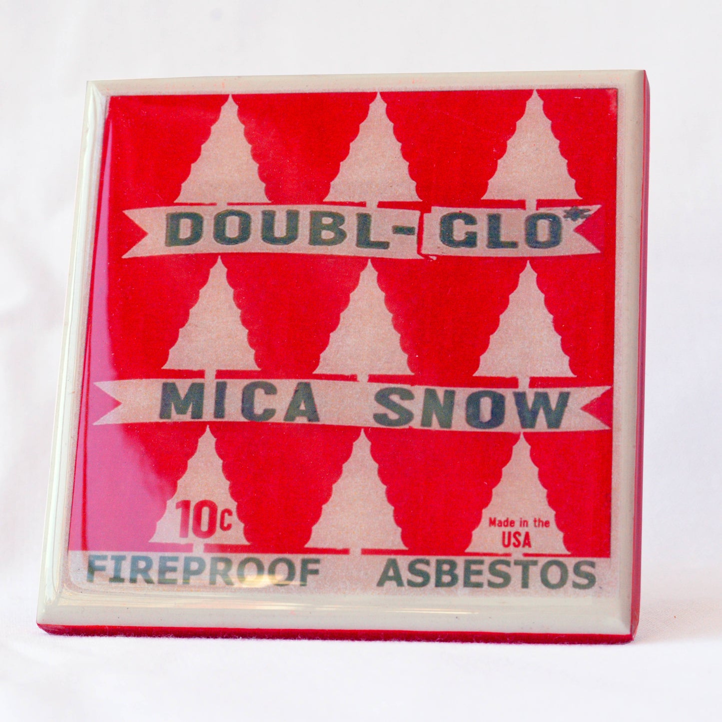 Vintage Christmas Drink Coaster Set Quirks!