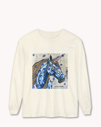 Evil Eye Unicorn Long Sleeve T-Shirt
