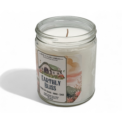Earthly Bliss – 7 oz Candle Moth to Flame Candles