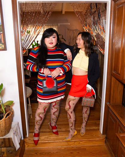 Year of the Dragon Sheer Tights Quirks!