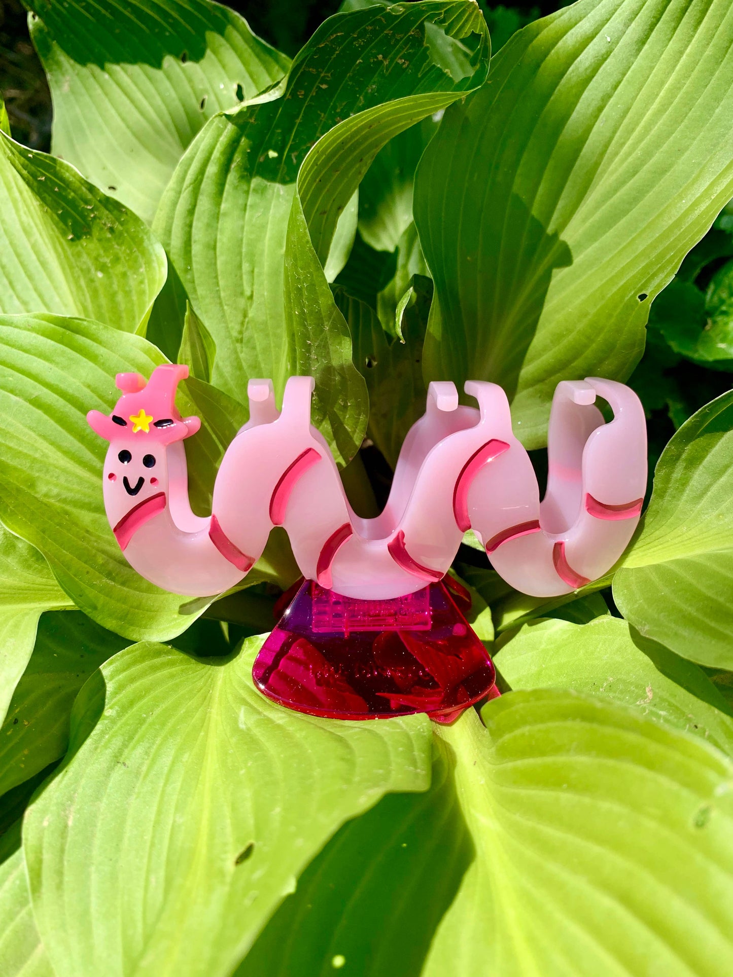 Cowboy Worm Acetate Hair Claw Quirks!