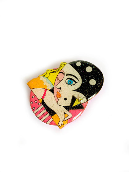 The Glamour Girl Brooch by Rosie Rose Parker Quirks!
